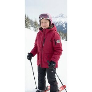 Diesel Girl's Padded Parka Jacket (Size 14/16) Youth/Teen Winter‎ Coat  Magenta